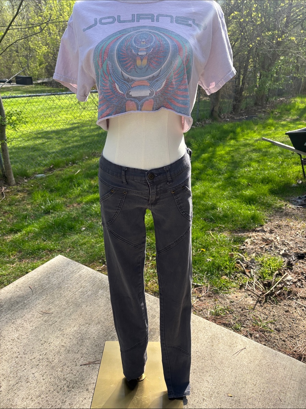 Rue21 Charcoal Skinny Jeans